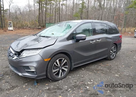 2019 Honda Odyssey Elite из США, поврежденный, VIN 5FNRL6H95KB048537